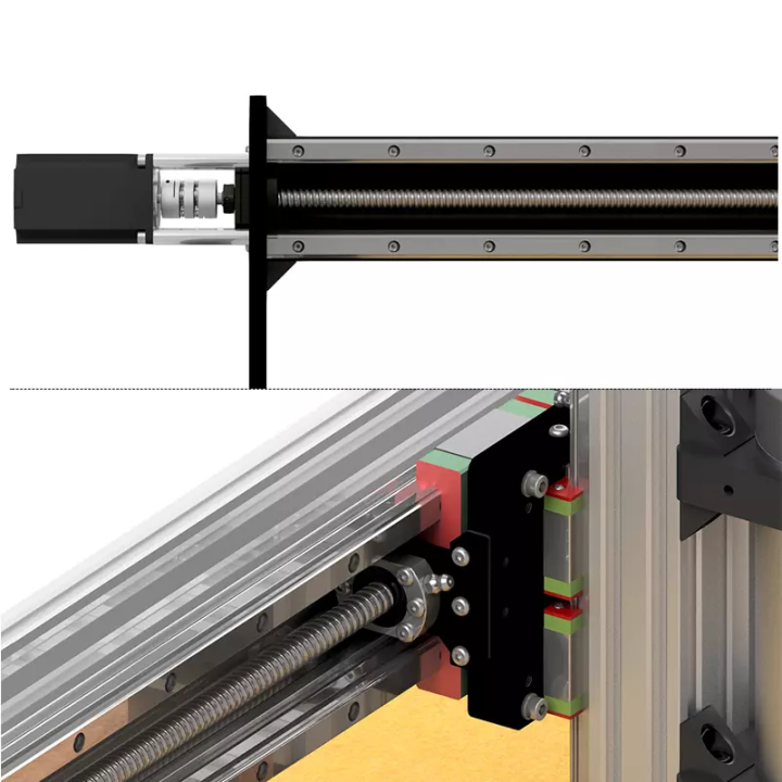 Kit seul Machine CNC ULTIMATE Bee de la 55 à la 1515 – Vis à Billes à Transmission Silencieuse