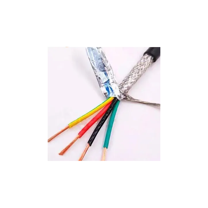 Câble de commande Blindé 300V, 2/3/4 conducteurs x 0.35 mm², 22 AWG, gaine PVC