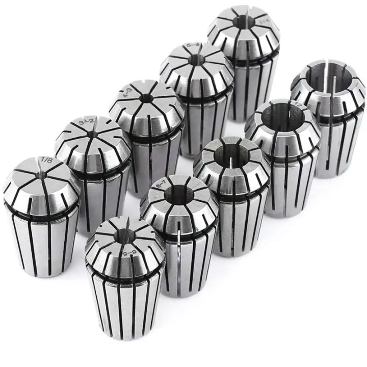 Jeu de pinces ER11 ou ER20 pour broche CNC de 1,5 ou 2,2KW